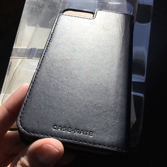 Case Mate iPhone 6 Leather Wallet Folio Case (J) - Picture 6 of 8